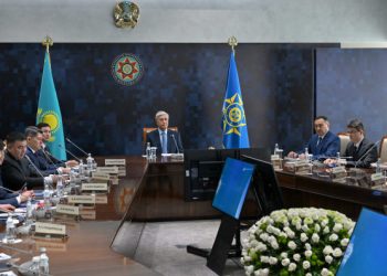Президент Ұлттық қауіпсіздік комитетінің басшылық құрамымен жиын өткізді
