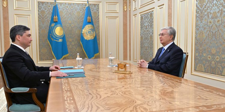 Мемлекет басшысы Премьер-министр Олжас Бектеновті қабылдады