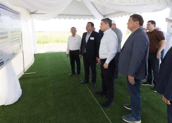 Олжас Бектенов өңірдің негізгі гидротехникалық нысандарының жұмысымен танысты