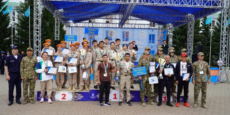 Көкшетауда «Жас құтқарушы» республикалық слетінің салтанатты жабылуы өтті