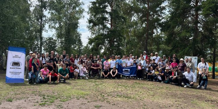 В Акмолинской области прошло спортивное мероприятие для особых детей