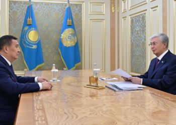 Мемлекет басшысы Ақмола облысының әкімі Марат Ахметжановты қабылдады