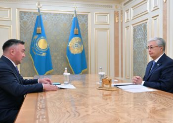 Президент Жоғарғы Сот төрағасы Асламбек Мерғалиевті қабылдады