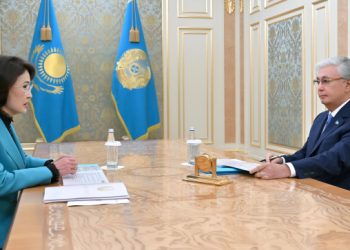 Президент Денсаулық сақтау министрі Ақмарал Әлназарованы қабылдады