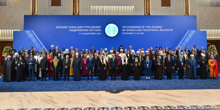 Астанада Әлемдік және дәстүрлі діндер көшбасшыларының VIII cъезі басталды