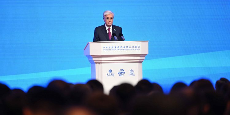 Мемлекет басшысы Қазақ-қытай іскерлік кеңесінің сегізінші отырысында сөз сөйледі