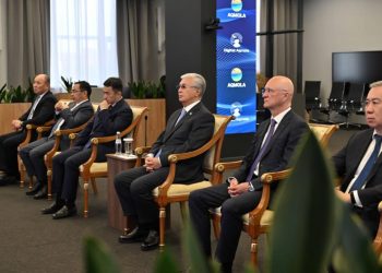 Мемлекет басшысы телекөпір арқылы Қосшы қаласын табиғи газға қосу рәсіміне қатысты