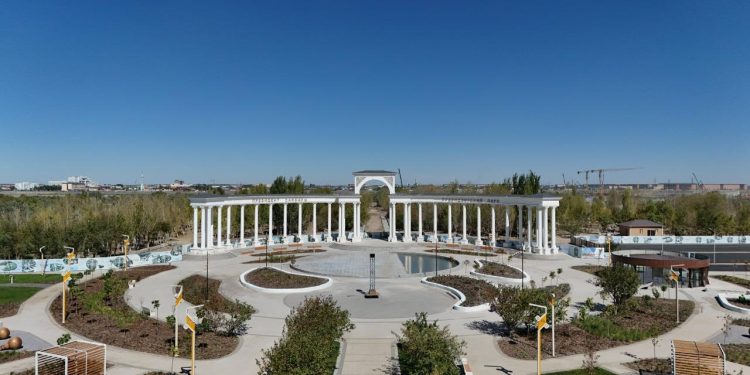 Бұл аумақ қаланың ең көрікті орындарының біріне айналады