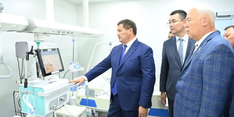 ШИЕЛІ АУДАНЫНДА ЖАҢА ИНФЕКЦИЯЛЫҚ БӨЛІМШЕ АШЫЛДЫ