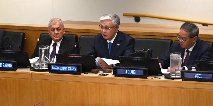 Мемлекет басшысы Қытайдың жаһандық бастамасы жөніндегі жоғары деңгейдегі кеңеске қатысты