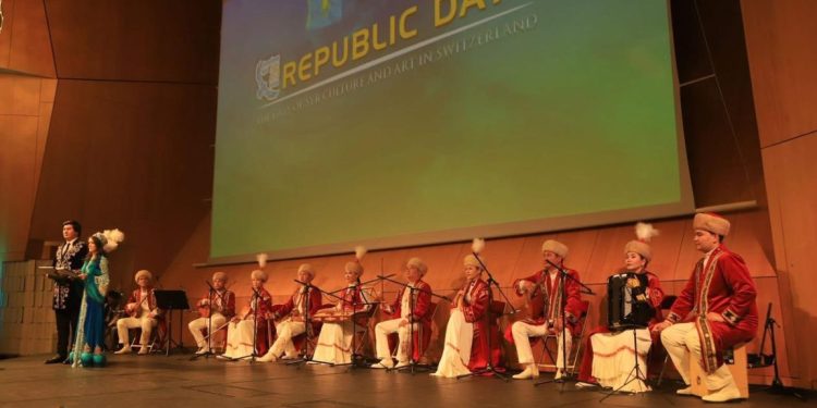 Қызылорда облысының өнерпаздары Швейцария төрінде концерт өткізді