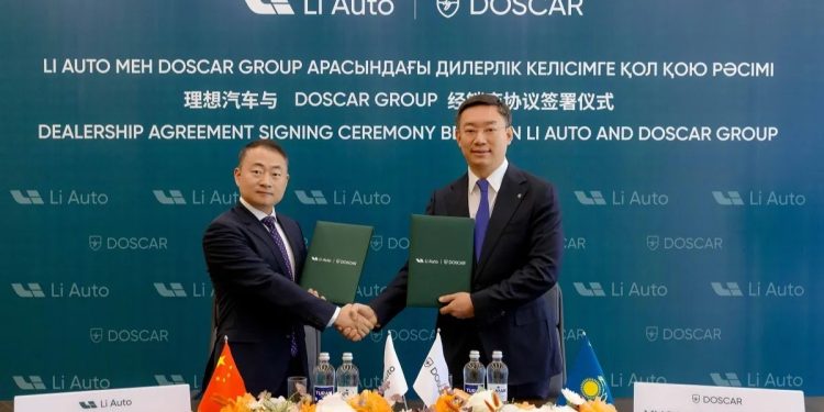 DOSCAR GROUP стал официальным партнером бренда Li Auto в Казахстане