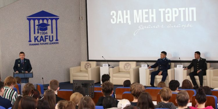 «Заң мен тәртіп»: ШҚО жастары жауапкершілік пен әділеттілік жолын таңдайды