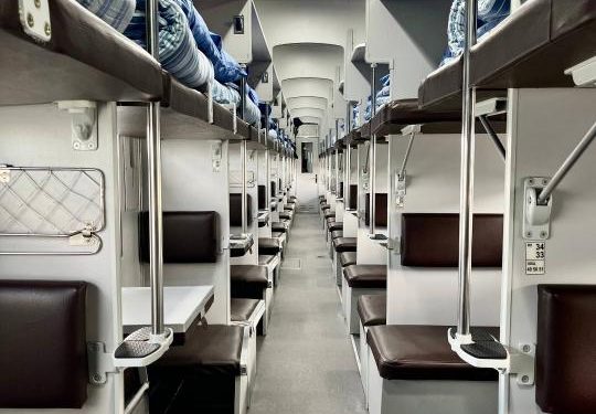 «Астана – Орал» бағытында жаңа вагондар қатынай бастады