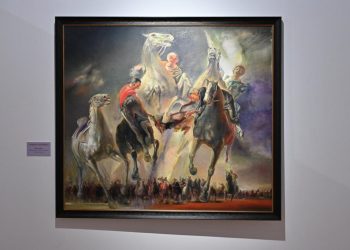 В Национальном музее проходит выставка Ерболата Толепбая