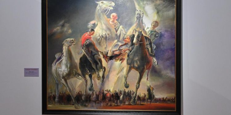 В Национальном музее проходит выставка Ерболата Толепбая