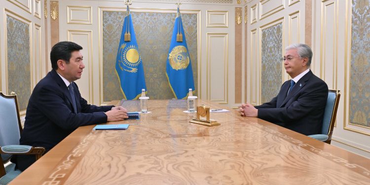 Мемлекет басшысы Мәжіліс Төрағасы Ерлан Қошановты қабылдады