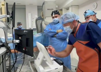 АЛМАТЫДА АЛҒАШ РЕТ ҮШ НАУҚАСҚА ЖҮРЕКТІҢ ӨТКІЗГІШ ЖҮЙЕСІН ФИЗИОЛОГИЯЛЫҚ СТИМУЛАЦИЯЛАУ (CSP) ЖҮЙЕЛЕРІ ОРНАТЫЛДЫ