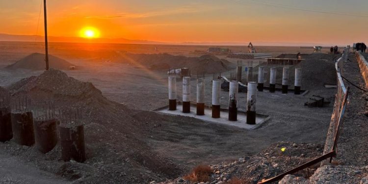 Ақсуат ауданында үш ауылды жалғайтын көпір құрылысы жүргізілуде