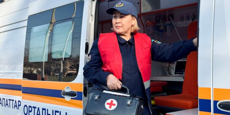 ТЖМ тұлғалары: фельдшер Дана Досқалиева