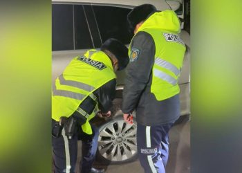 Жетісу облысында патрульдік полиция шетелдік азаматтарға көмек көрсетті