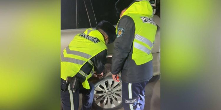 Жетісу облысында патрульдік полиция шетелдік азаматтарға көмек көрсетті