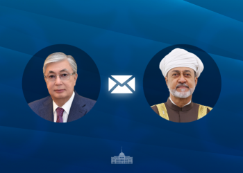Президент Оман Сұлтанына құттықтау жеделхатын жолдады