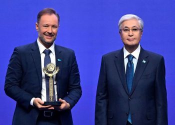 Сегодня для нашей команды особенный день – компания удостоена Премии Президента Республики Казахстан.