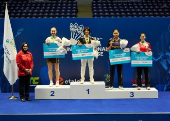 В Астане завершился международный турнир по бадминтону Astana International Challenge 2025