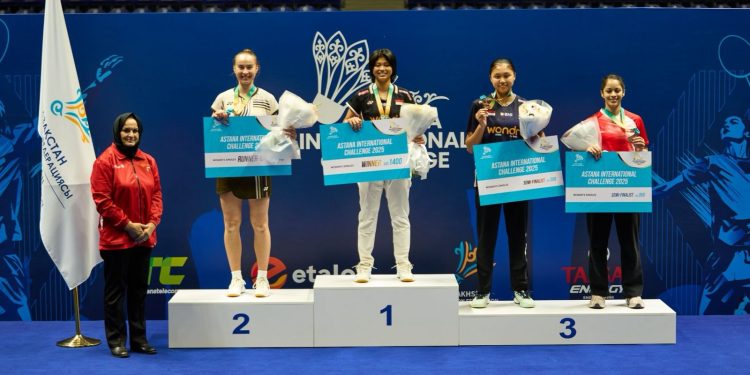 В Астане завершился международный турнир по бадминтону Astana International Challenge 2025