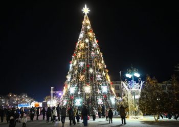 ҚЫЗЫЛОРДАДА ЖАҢАЖЫЛДЫҚ ШЫРША ШАМЫ ЖАҒЫЛДЫ