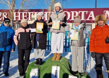 «Темірші қысы – 2026»: Қарқаралы ауданында оқушылар арасындағы үздік шаңғышылар анықталды