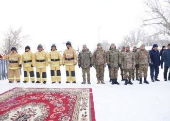 Үржар ауданының Шолпан ауылында өрт сөндіру бекеті ашылды
