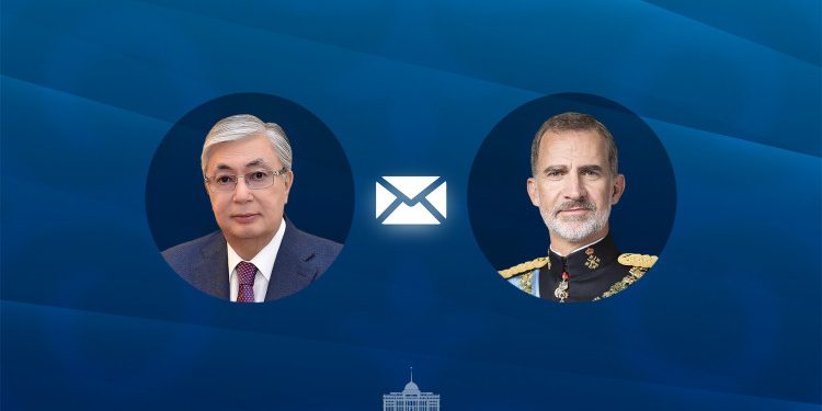 Мемлекет басшысы Испания Короліне құттықтау жеделхатын жолдады