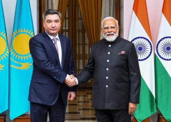 Олжас Бектенов Үндістан Премьер-министрі Нарендра Модимен келіссөздер жүргізіп, India AI Impact Summit 2026 саммитіне қатысты