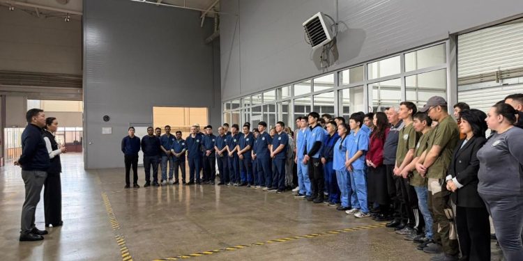 Елордалық кәсіпорнның еңбек ұжымы жаңа Конституция жобасын қолдады