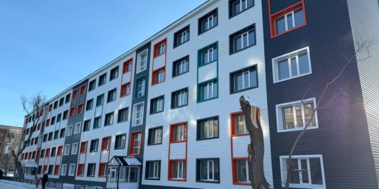 Арқалық қаласында 55 пәтерлі тұрғын үй пайдалануға берілді