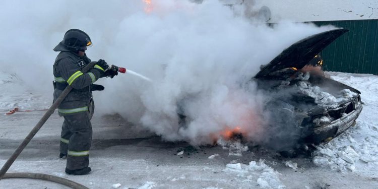 Қыста автокөліктің өртенуін қалай болдырмауға болады