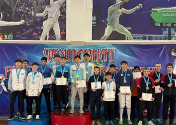 Алматы құрамасы семсерлесуден Қазақстан чемпионатының жеңімпазы атанды