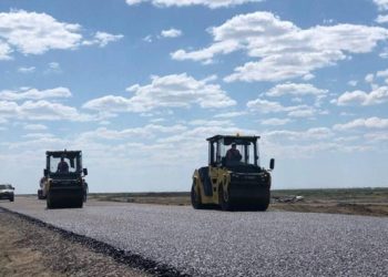 Жылыойда 62 шақырым автожолға күрделі жөндеу жүргізіліп жатыр