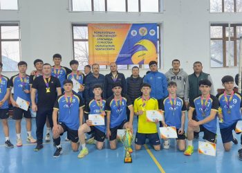 ТҮРКІСТАН: САЙРАМДА ВОЛЕЙБОЛДАН ЖАСӨСПІРІМДЕР АРАСЫНДА ОБЛЫС ЧЕМПИОНАТЫ АЯҚТАЛДЫ