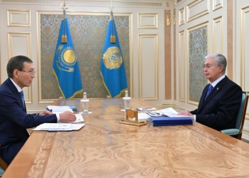 Мемлекет басшысы Орталық референдум комиссиясының төрағасы Нұрлан Әбдіровті қабылдады