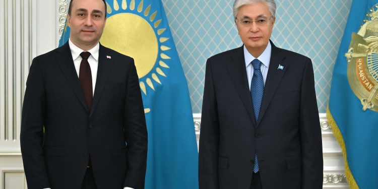 Мемлекет басшысы Грузияның Ішкі істер министрі Гела Геладзені қабылдады