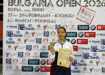 Астаналық таеквондошы Тоғжан Қазынабек Болгария төрінде топ жарды