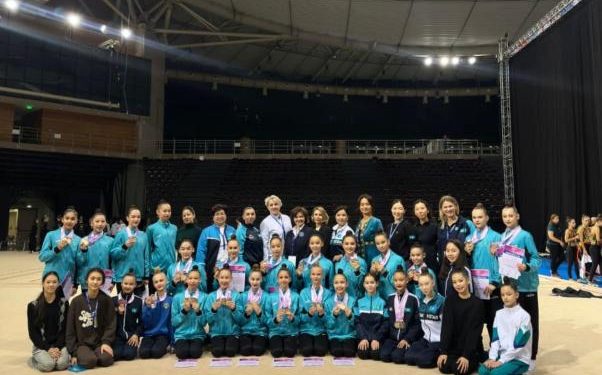 Көркем гимнастикадан «Aphrodite Cup» турнирі: астаналық спортшылар Афина төрінде топ жарды