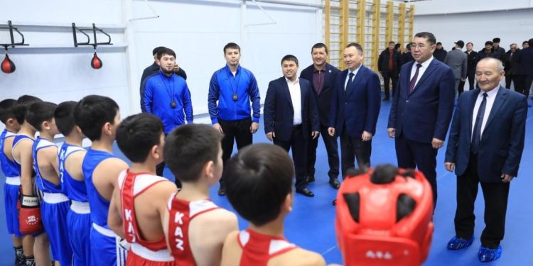 Шалқардың жас спортшыларына жаңа спорт кешені салынды