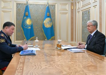 Мемлекет басшысы Ішкі істер министрі Ержан Сәденовті қабылдады