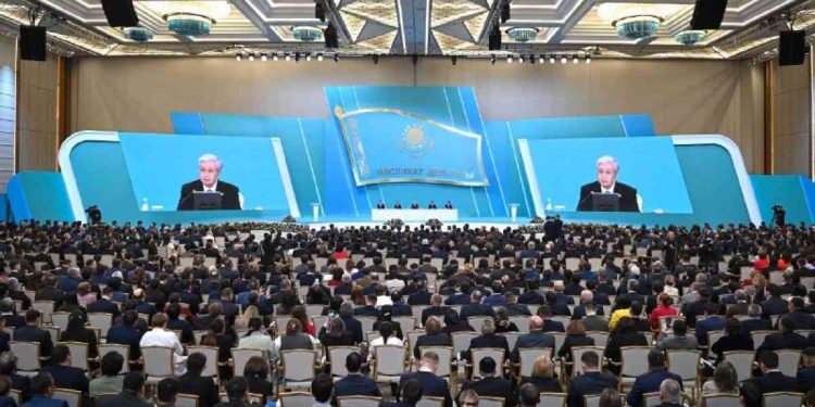 Қасым-Жомарт Тоқаев:Бұл – жай ғана ұран немесе популизм емес, мемлекеттік саясатымыздың бұлжымас қағидаты